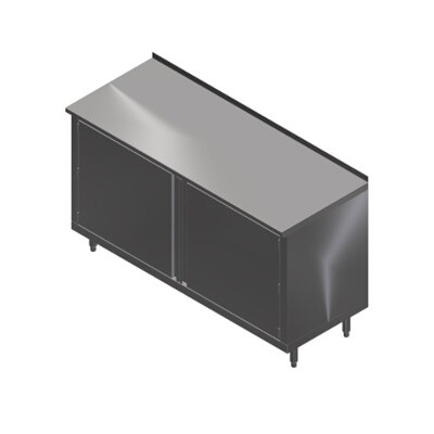 John Boos 4CH6R1.5-2448 Cabinet Base Work Table 