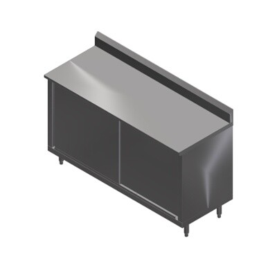 John Boos 4CS6R5-3672 Cabinet Base Work Table 