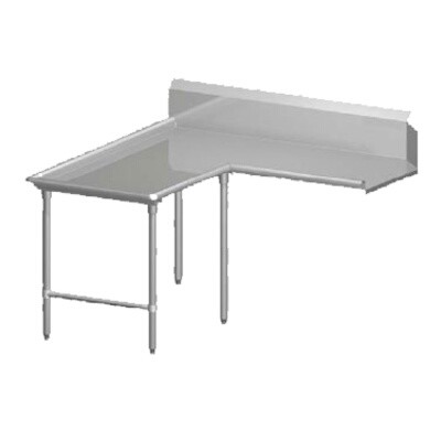John Boos CDT6-I60120SBK-L Clean Dishtable 
