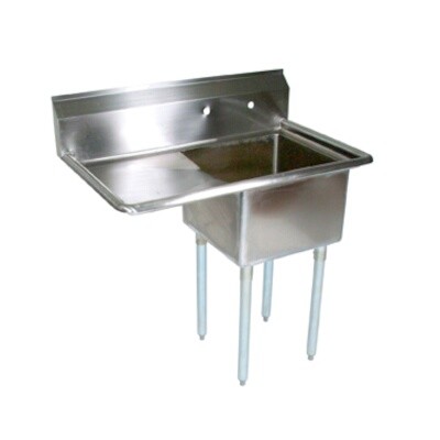 John Boos E1S8-1620-12L18 One Compartment Sink 