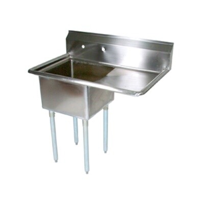 John Boos E1S8-1824-14R24 One Compartment Sink 