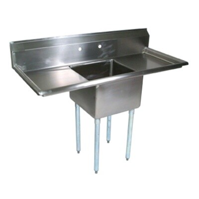 John Boos E1S8-1824-14T24 One Compartment Sink 