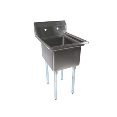 John Boos E1S8-24-14 One Compartment Sink 