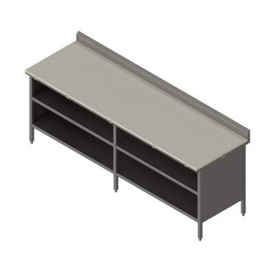 John Boos EBOP3R5-30108 Poly Top Work Table 