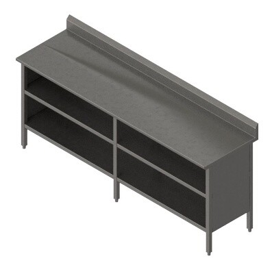 John Boos EBOS6R5-24120 Cabinet Base Work Table 