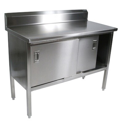 John Boos EBSS4R5-30120 Cabinet Base Work Table 