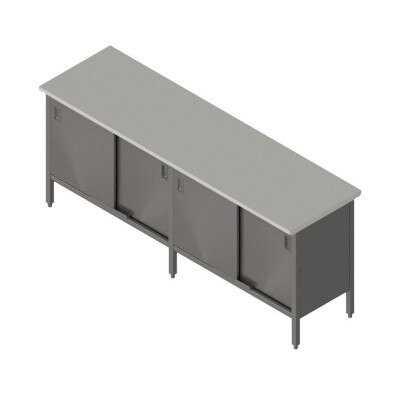 John Boos EBSS6-30132 Cabinet Base Work Table 