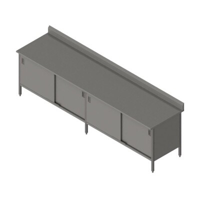 John Boos EBSS6R5-30120 Cabinet Base Work Table 