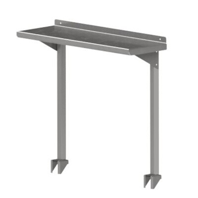 John Boos OSC16RK-12108 Table-Mounted Overshelf 