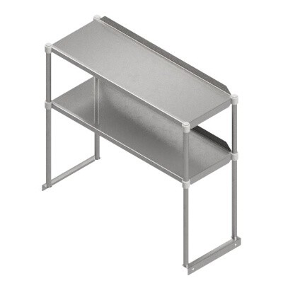 John Boos OSE26RK-1248 Table-Mounted Overshelf 