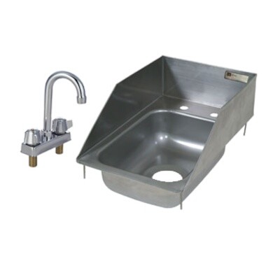 John Boos PB-DISINK101405-P-SSLR Drop-In Sink 
