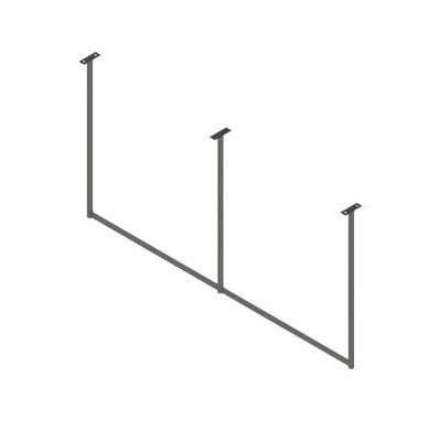John Boos PRS7-C Ceiling Hung Pot Rack 