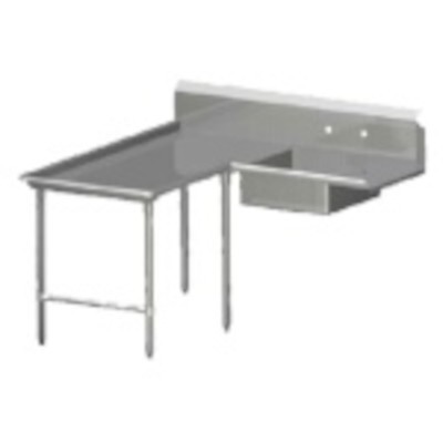 John Boos SDT4-I6048SBK-L Soiled Dishtable 