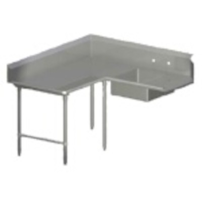 John Boos SDT4-K60108SBK-L Soiled Dishtable 