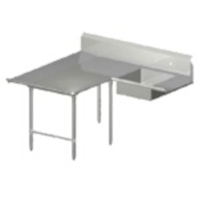 John Boos SDT4-L70120SBK-L Soiled Dishtable 