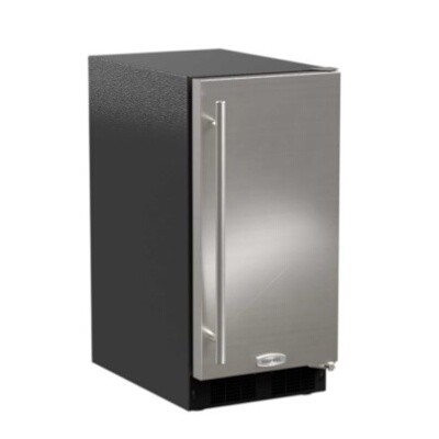 Marvel MACL215SS01B - 15' Low Profile Ice Machine, Gravity Drain, Solid Stainless Steel Door 