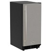 Marvel MLCR215SS01B - 15' Undercounter Crescent Ice Machine, Stainless Steel, Solid Door 