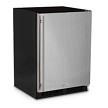 Marvel MLRE124SS21A - 24' Refrigerator, Stainless Steel, Solid Door, Left Hinge 