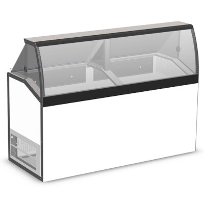 Master-Bilt DD-66LCG Ice Cream Dipping Case 