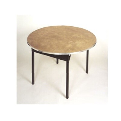 Maywood DPORIG42RD Round Folding Table 