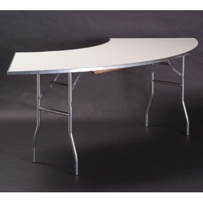 Maywood MF4836CR4 Crescent Folding Table 