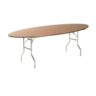 Maywood ML4296OVAL Oval Folding Table 