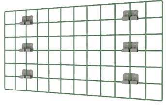 Metro WG3036K3 Wall Grid Panel 