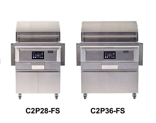 Coyote C2P28-FS 28" Pellet Grill and Cart 
