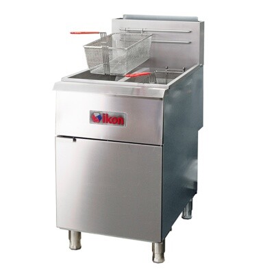 MVP Ikon IGF-40-40-LP Floor Fryer 