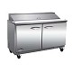 IKON ISP36 - Sandwich / Salad Prep Table, two-section, 7.7cu. ft., 36-1/5