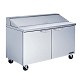 Kool-It KST-60-2 - Sandwich/Salad Prep Table, two-section, 16.7 cu. ft., 60-2/5
