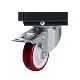 Hydra Kool KT002A - Set of (4) Casters, locking, for KPM, KFM, KGL-OF, KGH, & KBD cases (40
