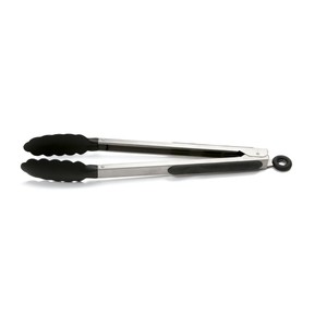 Norpro 1969 - Grip-ez Stainless Steel Locking Tongs, 12 in. 