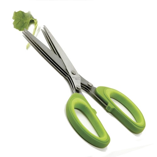 Norpro 1537 - Triple Blade Herb Scissors w/Ergonomic Handle 