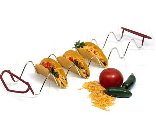 Norpro 1062 - Taco Rack w/4 Shell Capacity, 21 in. 