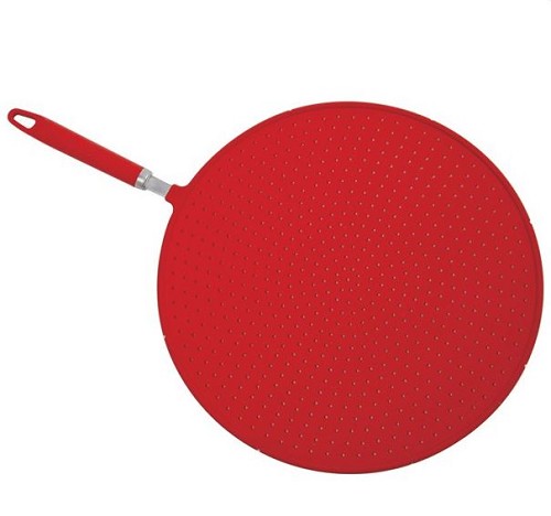 Norpro 2061 - Grip-Ez Silicone Splatter Screen, Red 
