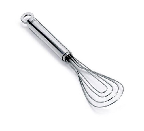 Norpro 2317 - Stainless Steel Flat Whisk, 9 in. 