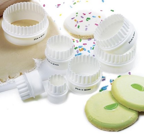 Norpro 3473 - Deluxe Cutter Set, 1.5 - 3.8 in. 