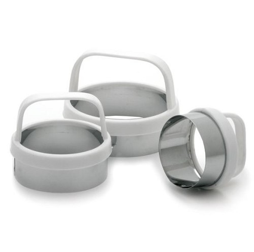 Norpro 3489 - Plain Biscuit/Cookie Cutter (Set of 3) 