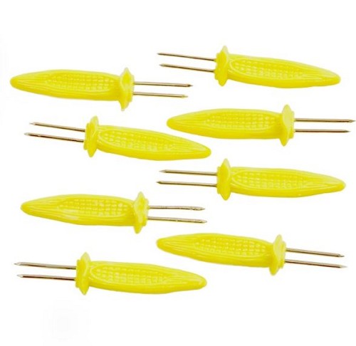 Norpro 5409 - Corn On The Cobb Holder, 3 in. (Set of 8) 