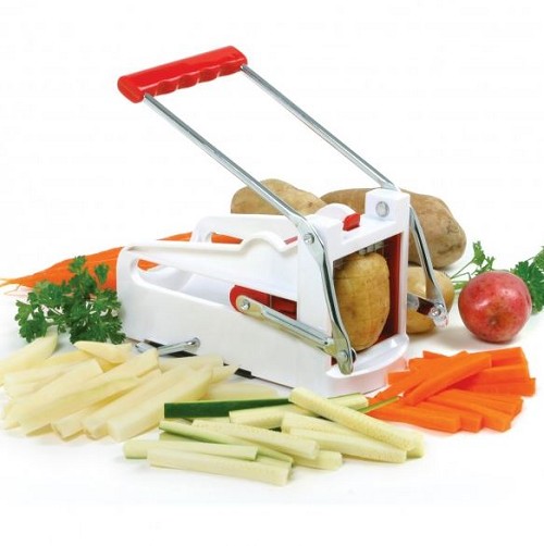 Norpro 6022 - Deluxe French Fry Cutter / Fruit Wedger Set 