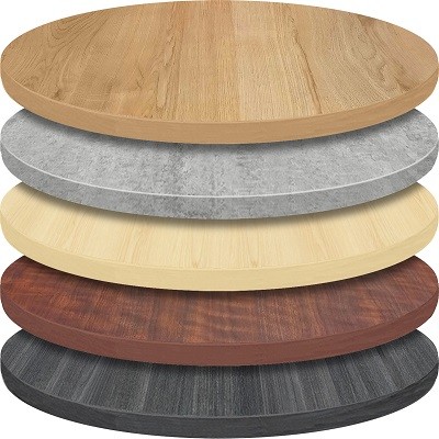 Oak Street 3MM24RND Laminate Table Top 