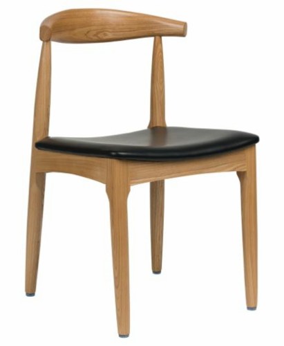 Oak Street CM-6063-NT-BLK Side Chair 