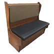 Oak Street DRN-7242-DBL-VSWB Double Booth 