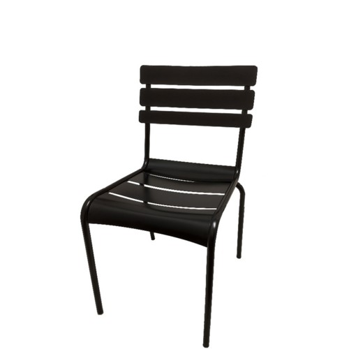Oak Street OD-CM-330-BLK Stacking Chair 