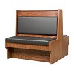 Oak Street SHEP-7242-DBL-VSUB Double Booth 