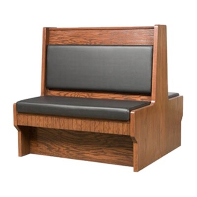 Oak Street SHEP-7242-DBL-VSUB Double Booth 