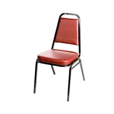 Oak Street SL2082-WINE Stacking Chair 