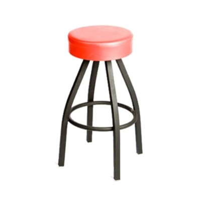 Oak Street SL2132-RED Swivel Bar Stool 