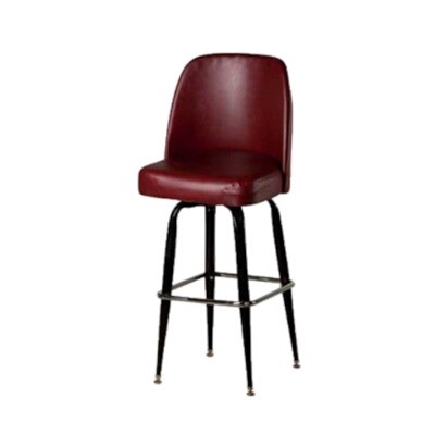 Oak Street SL2133-WINE Swivel Bar Stool 